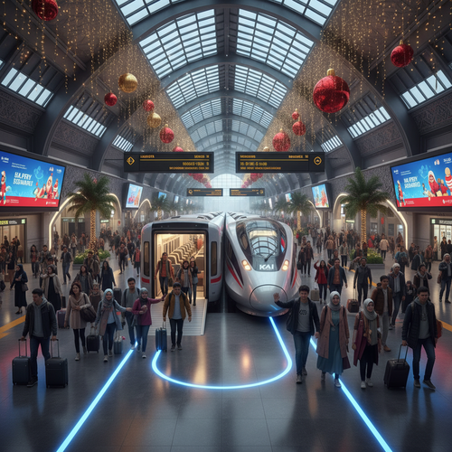 Tren Perjalanan Libur Akhir Tahun: Menguak Antusiasme Kereta Api Nataru dan Inovasi KAI